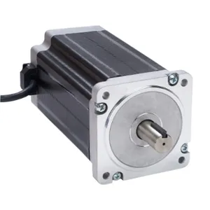 SURE STEP STP-MTRAC-34156D Stepper Motor, IP40, Dual Shaft, Encoder Ready, 2.5A, 1841 Oz-In Holding Torque | CV7UDA