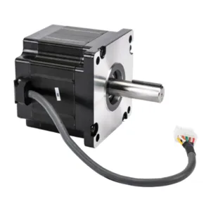 SURE STEP STP-MTRAC-42100D Stepper Motor, IP40, Dual Shaft, Encoder Ready, 4.2A, 1728 Oz-In Holding Torque | CV7UDC