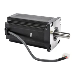 SURE STEP STP-MTRAC-42202 Stepper Motor, IP40, Single Shaft, 6A, 4390 Oz-In Holding Torque, 1.8-Deg. Step Angle | CV7UDF