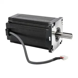 SURE STEP STP-MTRAC-42202D Stepper Motor, IP40, Dual Shaft, Encoder Ready, 6A, 4390 Oz-In Holding Torque | CV7UDG