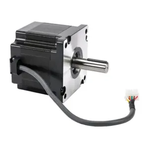 SURE STEP STP-MTRACH-42100D Stepper Motor, IP40, Dual Shaft, Encoder Ready, 6A, 1742 Oz-In Holding Torque | CV7UDJ