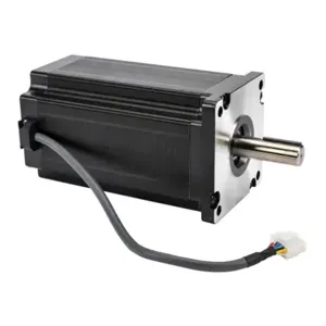 SURE STEP STP-MTRACH-42202D Stepper Motor, IP40, Dual Shaft, Encoder Ready, 8A, 4532 Oz-In Holding Torque | CV7UDN