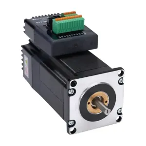 SURE STEP STP-MTRD-23065R DC Integrated Stepper Motor/Drive, Advanced Microstepping, IP20, 5A, 12-70 VDC, Bipolar | CV7HXJ