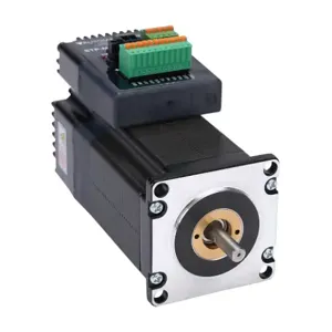 SURE STEP STP-MTRD-23065RE DC Integrated Stepper Motor/Drive, Advanced Microstepping, IP20, 5A, 12-70 VDC, Bipolar | CV7HXK