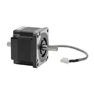 SURE STEP STP-MTRH-34066D Stepper Motor, IP40, Dual Shaft, Encoder Ready, 6.3A, 434 Oz-In Holding Torque | CV7UDV