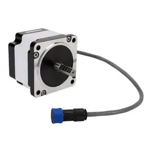 SURE STEP STP-MTRH-34066W Stepper Motor, IP65, Single Shaft, 6.3A, 434 Oz-In Holding Torque, 1.8-Deg. Step Angle | CV7UDW