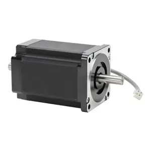 SURE STEP STP-MTRH-34127D Stepper Motor, IP40, Dual Shaft, Encoder Ready, 6.3A, 1288 Oz-In Holding Torque | CV7UEB