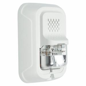SYSTEM SENSOR CHSWL Chime Strobe, Unmarked, White, Wall, 1 15/16 Inch Dp, 5 39/64 Inch Length | CU4XZH 54TP72