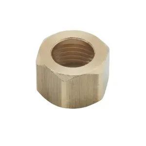 T&S 000958-20 Brass Coupling Nut, 1/2 Inch NPSM Female Threads | AP6QNP