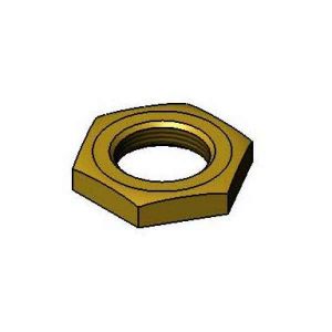 T&S 000969-45 Lock Nut, 3/8-18 NPSL, Brass | AP6QPC