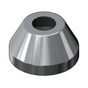 T&S 001257-40NS Side Body Escutcheon, Chrome-Plated | CE4ZHV