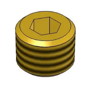 T&S 001346-45 Hex Socket Plug, 1/8 Inch NPT | AP6UCG