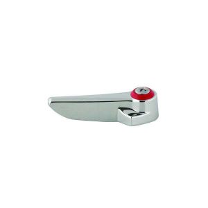 T&S 001637-45AM Lever Handle, Red Index, Hot, Screw | AP6UUG