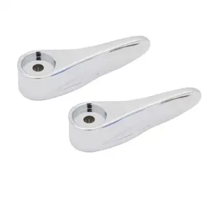 T&S 001638-45NS-M2 Lever Handles, Blank, Pack of 2 | CE4ZJE