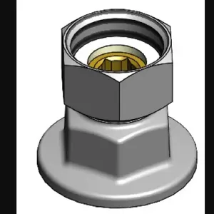 T&S 006848-40 Inlet Flange Assembly, 1/2 Inch | AP7DHU