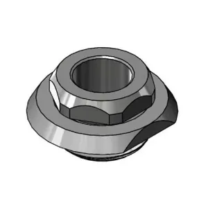 T&S 009002-40NS Packing Nut/Lock Nut Assembly, Polished Chrome | CE4ZKT