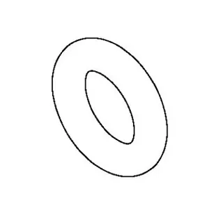 T&S 009392-45 O-Ring, .176 Id x .070 Thick, Ethylene Propylene Diene Methylene | AP7GUR