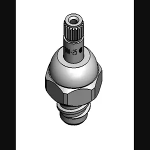 T&S 009423-40QT Quarter-Turn RH Spindle Assembly, Teflon | AP7GWW