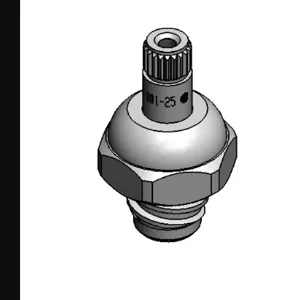 T&S 009424-40QT Quarter-Turn LH Spindle Assembly, Teflon | AP7GWY