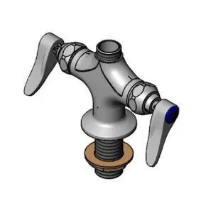 T&S 009505-40 Swivel/Rigid Base Faucet Assembly, With out Flex Lines | AP7GZE