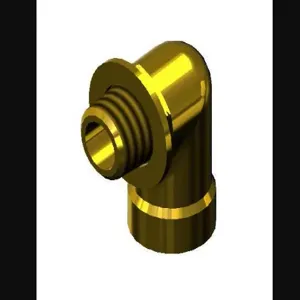 T&S 00LL Elbow, Male x Female, 3/4 Inch NPT Inlet | AP7JKD