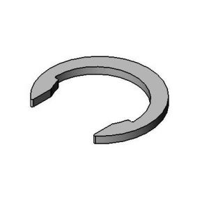 T&S 010182-45 Retaining Ring, Crescent Type, Stainless Steel | AP8CQE