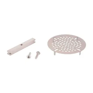 T&S 010386-45VR Locking Flat Strainer, For 3-1/2 Inch Waste Drain | AP8CYK