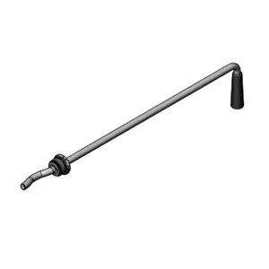 T&S 010393-45XL Long Twist Waste Valve Handle Assembly | AP8CYU