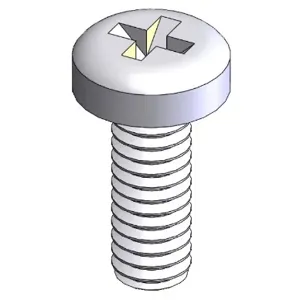 T&S 012523-45 Screw, #8-32 Unified, Form x 7/16 Inch, Binder Head | AP8FKA