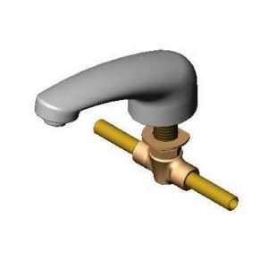 T&S 012622-40 Faucet Assembly, 5 Inch Spout And Cross, 8 Inch | AP8FMR