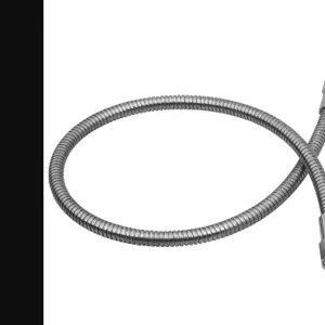 T&S 013E-36H Flexible Hose, Stainless Steel, 36 Inch Length, 7/16 Inch I.D. | AP8GRR