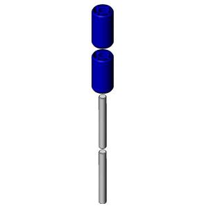 T&S 014936-45 Roller Kit, For Small Enclosed Hose Reels | AP8HHN