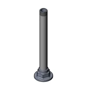 T&S 015983-40 Pedestal And Flange Assembly, 8 Inch | AP8JKK