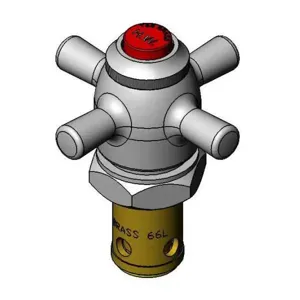 T&S 015A Fast Self-Closing Cartridge Assembly, Hot Water Index, Red | AP8JKR