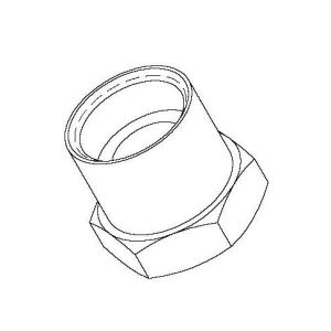 T&S 016145-25 Adapter, 7/8-20 Innengewinde x 1/4 Zoll NPT Innengewinde | AP8JPD