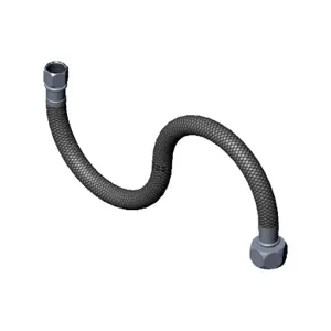 T&S 016297-45XL Flexible Connector Hose, 1/2 NPSM-F x 1/4 NPSM-F x 47-1/4 Inch | AP8JRH