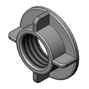 T&S 016673-45 Shank Nut, Plastic | AP8JXC