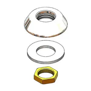 T&S 016783-40 Adjustable Deck Flange Assembly | AP8JYR