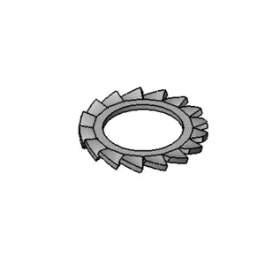 T&S 016807-45 Serrated Lock Washer, Stainless Steel | AP8JYY