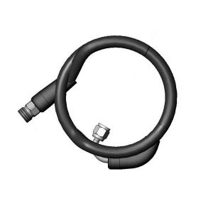 T&S 018327-45 Hose Assembly, Black, For 6 Feet Combi-Oven Hose Reel | AP8KYX