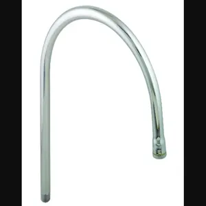 T&S 130X Rigid Gooseneck, 12-3/16 Inch Spread, 13-3/8 Inch Height, 4-9/16 Inch Clearance | AQ9GWT