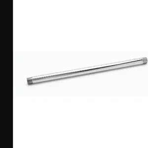 T&S 145X Riser, 3/8 Inch NPT x 12 Inch Long, Chrome-Plated Brass | AQ9WJQ