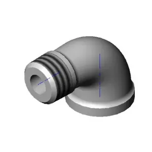 T&S 150X Street Elbow, 1/2 Inch NPT | AR2CFA