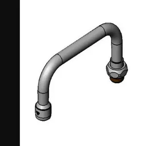 T&S 153X Front Section, 6 Inch, For Double-Joint Nozzle | AR2FNZ