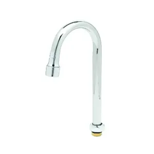 T&S 179X-L15 Swivel Gooseneck, 4-3/8 Inch, With VR 1.5 GPM Laminar Flow Device | CE4ZQF