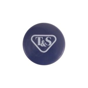 T&S 209L-B-NS Press-In Index, Dark Blue Logo Only, Blank | CE4ZQP
