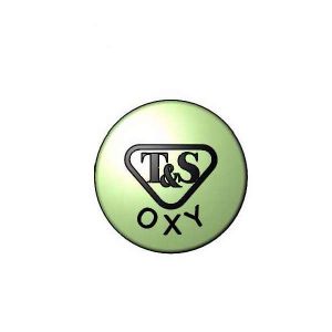 T&S 209L-OXY-NS Press-In Index, Oxy, Light Green | CE4ZQW