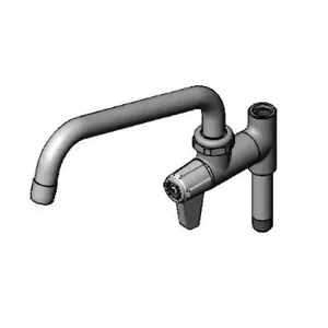 T&S 5AFL08 Faucet, Add-On, For Pre-Rinse, 8 Inch Swing Nozzle | AU2MVD