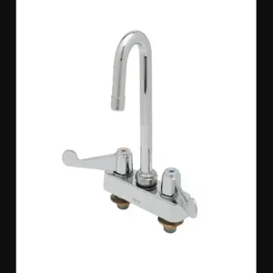 T&S 5F-4CWX05 Workboard Faucet, Deck Mount, With 5-1/2 Inch Swivel Gooseneck | AU2MYL