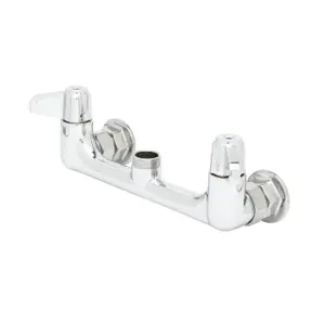 T&S 5F-8WLX00 Faucet, Wall Mt., 8 Inch Centers, Less Nozzle | AU2NDA